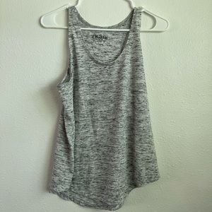 Mudd Heather Grey Relaxed Tank